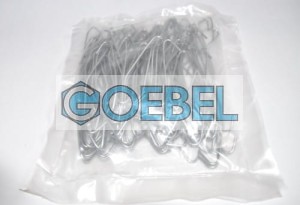 Haki do mat 2x115mm stal nierdzewna A2 (100szt)